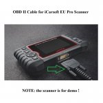 OBD2 Cable Diagnostic Cable for iCarsoft EU Pro Scanner